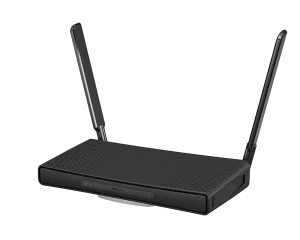 Router fără fir mikrotik hap ac3, negru