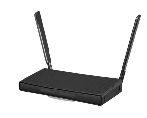 Беспроводной маршрутизатор MikroTik hAP AC3, Чёрный