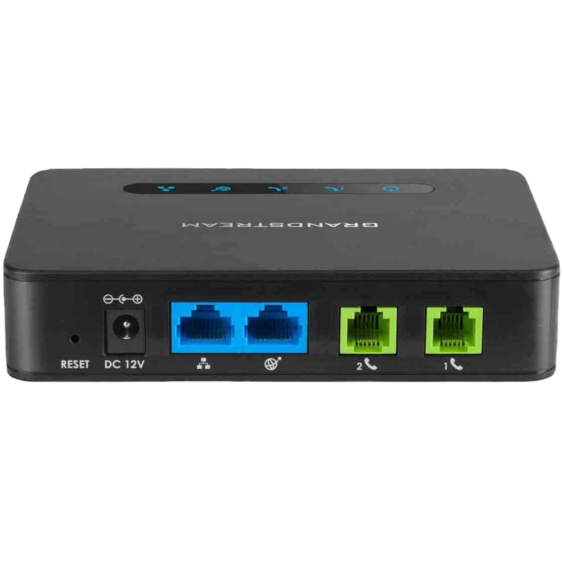 Router voip grandstream ht812 v2, negru 2
