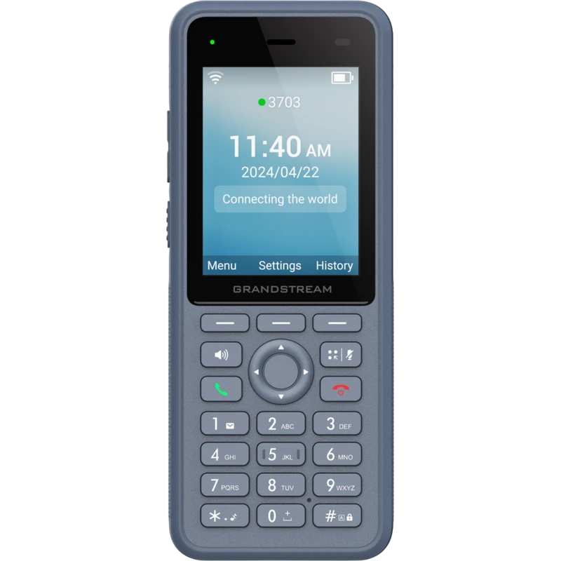 Telefon ip grandstream wp836, jet grey 2