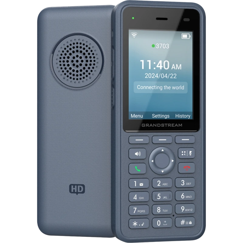 Telefon ip grandstream wp836, jet grey 3
