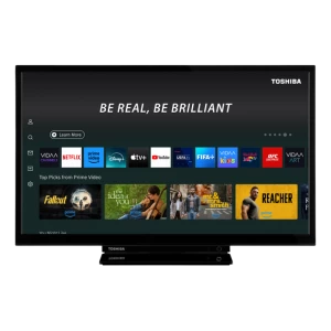 24" LED SMART Телевизор Toshiba 24WV3563DG, 1366x768 HD, VIDAA U9, Черный