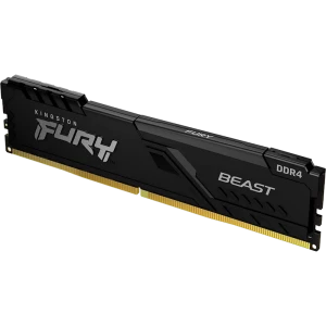 Оперативная память Kingston FURY Beast, DDR4 SDRAM, 3600 МГц, 8Гб, KF436C17BB/8