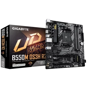 Placă de bază Gigabyte B550M DS3H R2, AM4, AMD B550, Micro-ATX