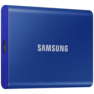 Внешний портативный SSD накопитель Samsung Portable SSD T7, 1 ТБ, Синий (MU-PC1T0H/WW)