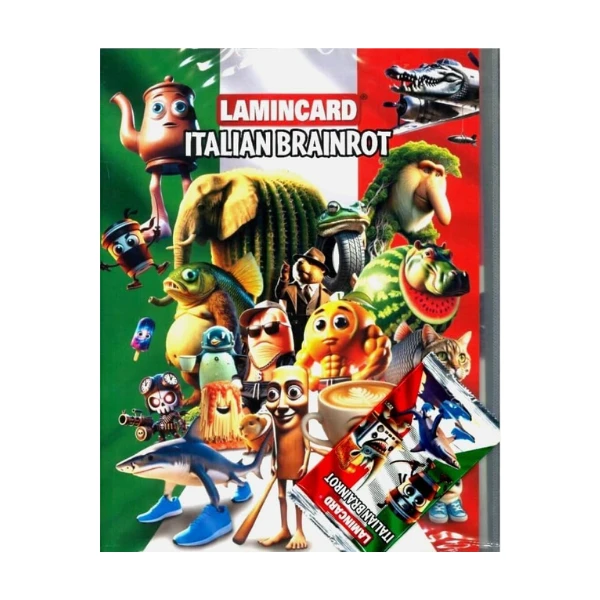 Альбом для коллекционных карточек "italian brainrot" 5