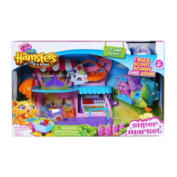 Игровой набор "хомяк-супермаркет" 3