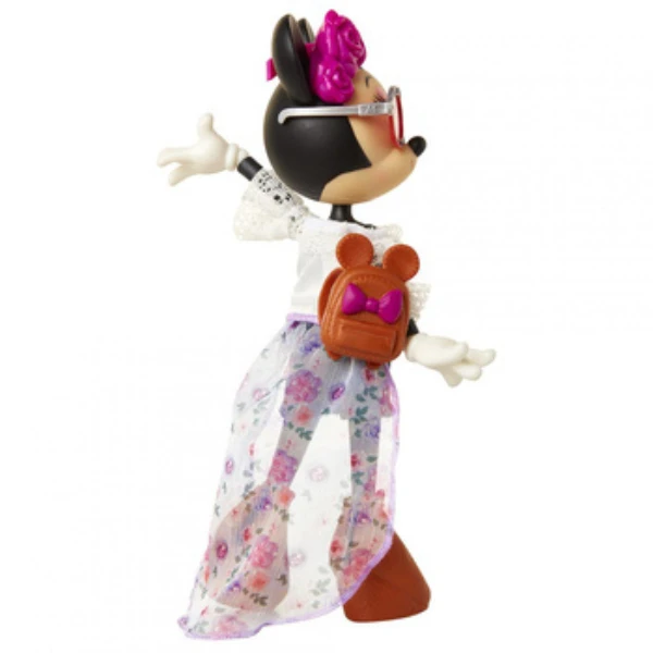 Кукла minnie mouse с повязкой с цветами 5