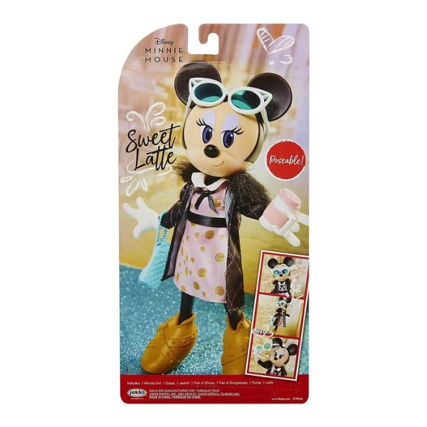 Кукла minnie mouse "кофе с молоком" 3