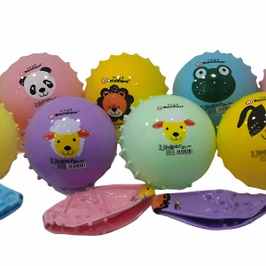 Minge din PVC 13 cm, multicoloră