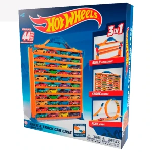 Портативный гараж-кейс для хранения 44 машинок hot wheels Thumbnail 3