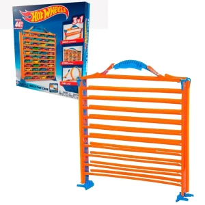 Портативный гараж-кейс для хранения 44 машинок hot wheels