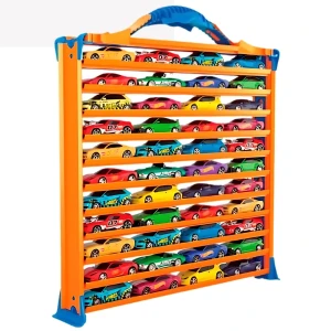 Портативный гараж-кейс для хранения 44 машинок hot wheels Thumbnail 7