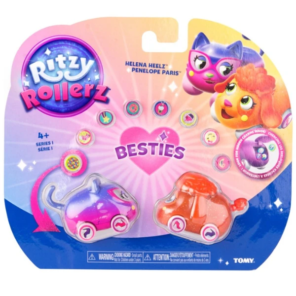Набор фигурок ritzy rollerz "хелена и пенелопа" 3