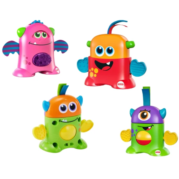 Fisher-price jucărie educativă "mini monstru vesel", 4 modele 2