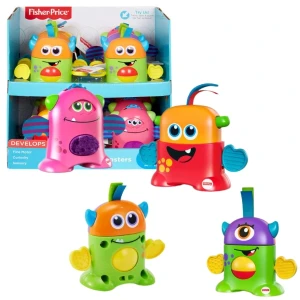 Fisher-price jucărie educativă "mini monstru vesel", 4 modele