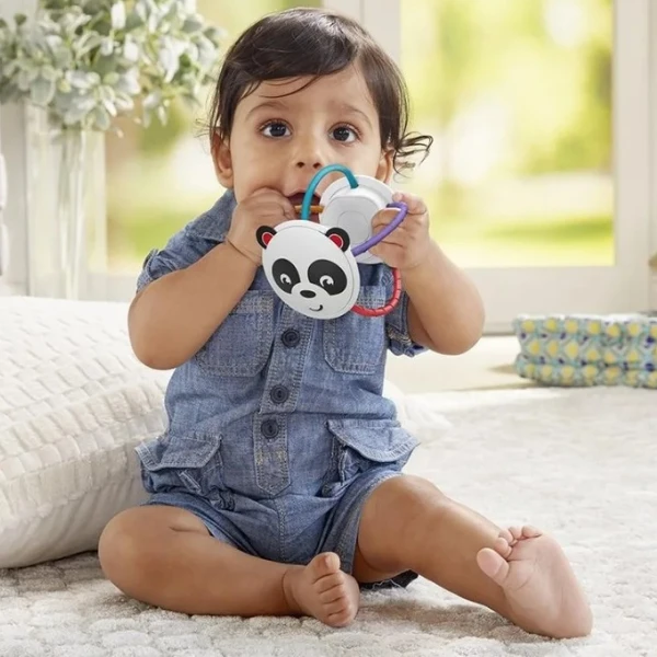 Fisher price  zornăitoare cu dentitie "animăluț", în asortiment 7