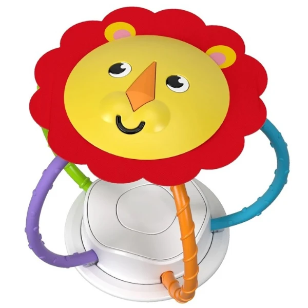 Fisher price  zornăitoare cu dentitie "animăluț", în asortiment 2
