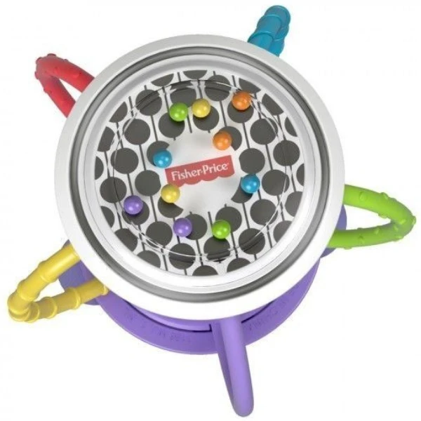 Fisher price  zornăitoare cu dentitie "animăluț", în asortiment 12