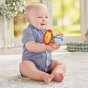 Fisher price  zornăitoare cu dentitie "animăluț", în asortiment Thumbnail 5