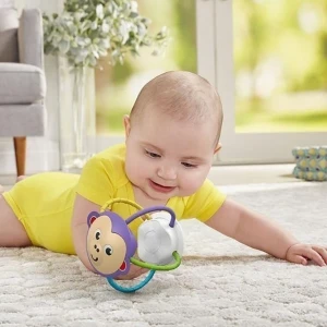 Fisher price  zornăitoare cu dentitie "animăluț", în asortiment Thumbnail 6