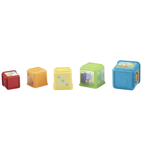 Fisher-price piramida „cuburi cu animale” 5