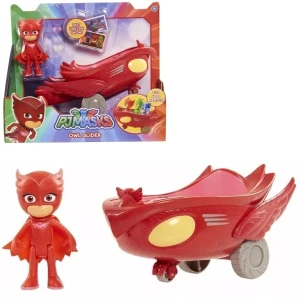 Set de figurine "mini planor și bufnița"
