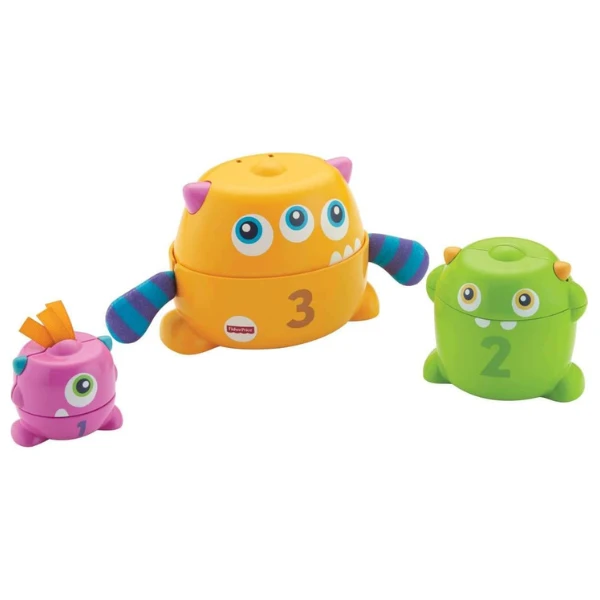 Piramida 2 in 1 "monstri" 8