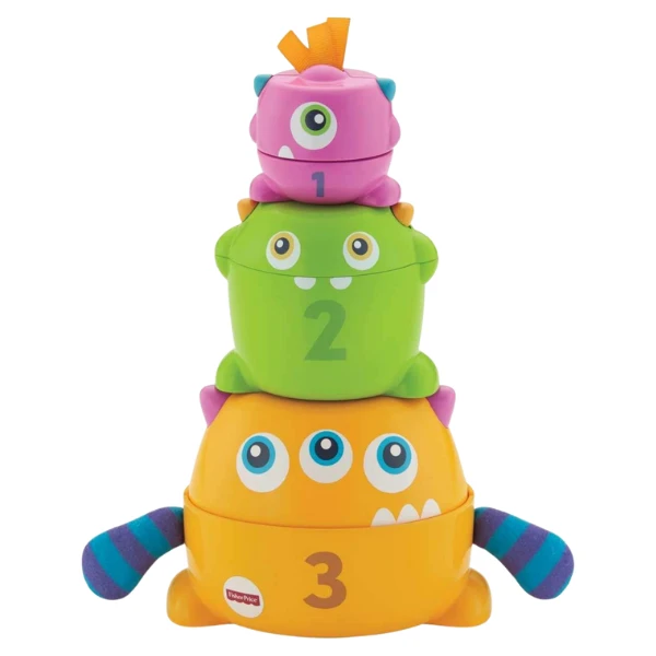 Piramida 2 in 1 "monstri" 3