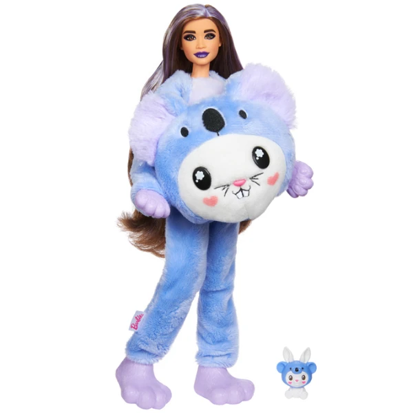 Кукла barbie cutie reveal "кролик в плюшем костюме в образе коалы" 2