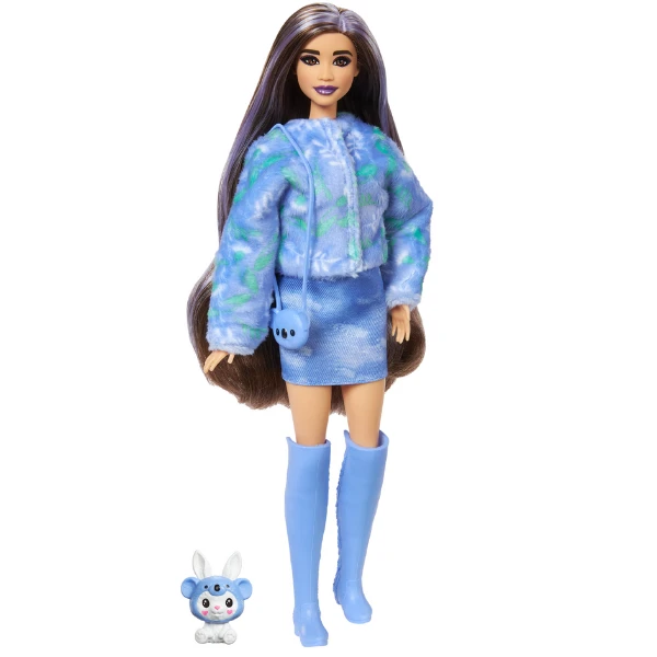 Кукла barbie cutie reveal "кролик в плюшем костюме в образе коалы" 7