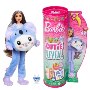 Кукла barbie cutie reveal "кролик в плюшем костюме в образе коалы"