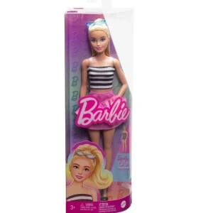 Кукла barbie "модница в полосатом топе и розовой юбке" Thumbnail 3