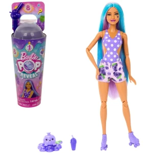Кукла barbie pop reveal "виноградный сок", серия сочные фрукты