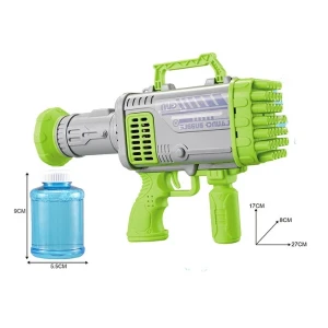 Suflantă cu bule „pistol bazooka cu 45 orificii” Thumbnail 2