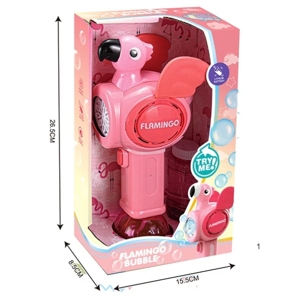 Suflantă cu bule „flamingo” 3