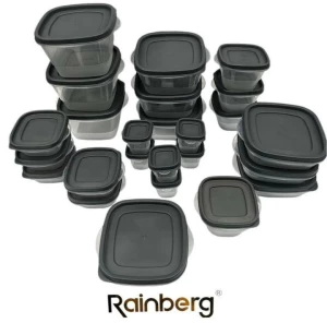 НАБОР ПЛАСТИКОВЫХ КОНТЕЙНЕРОВ ДЛЯ ЕДЫ RAINBERG 50 ДЕТАЛИЙ (FS306)