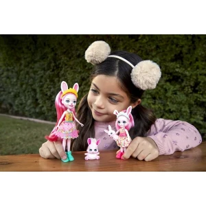Enchantimals set "papușa bree bunny și mica ei surioară" Thumbnail 7