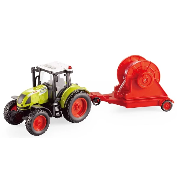 1:16 инерционный трактор "trailered farm tractor" 2
