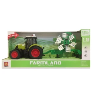 1:16 инерционный трактор "trailered farm tractor"