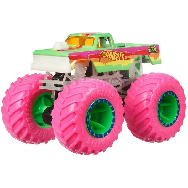 Hot wheels "monster trucks" базовая машинка-внедорожник (светящийся в темноте) (в асс.) 5