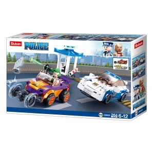 Set de construcție ”inspecţie pe autostradă” cu inerție, 264 elem. Thumbnail 5