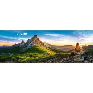 Пазл 1000 panorama - пассо-ди-джау, доломиты Thumbnail 2