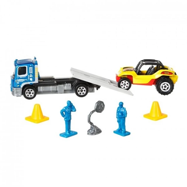 Hot wheels mașina cu remorca matchbox (as). 3