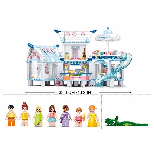 Constructor sea view pool villa 3