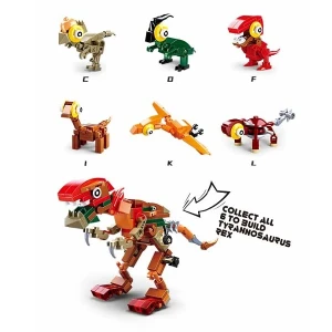 Constructor qbricks — egg dino (12 modele) Thumbnail 5