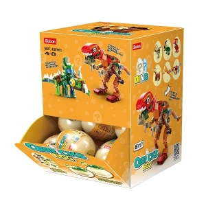 Constructor qbricks — egg dino (12 modele)