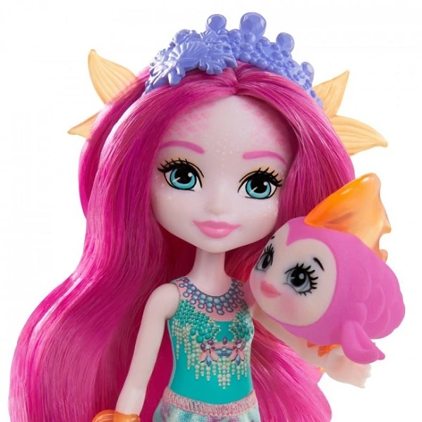 Papusa enchantimals "maura mermaid" 3
