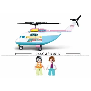 Set de construcție ”elicopter- ambulanță”, 163 elem. Thumbnail 2