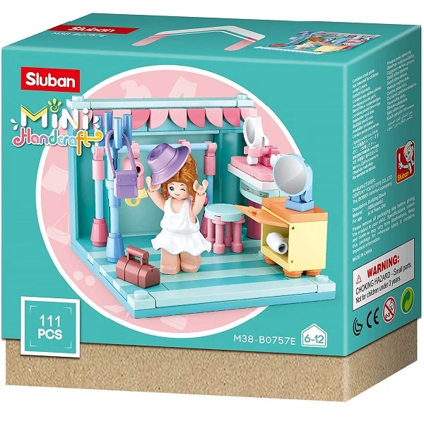 Set de construcție ''casa de vis'', 6 modele, de la 105 pînă la 116 elem. 12